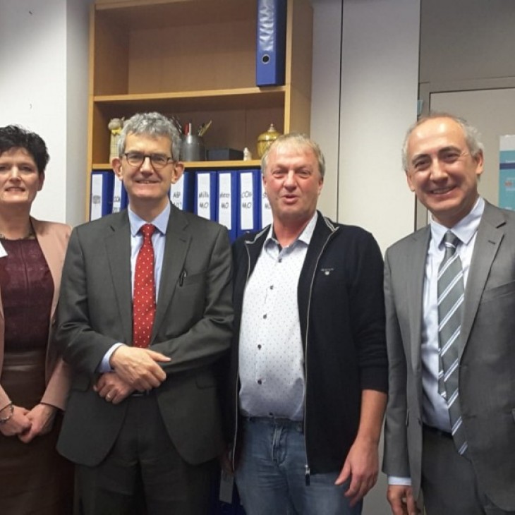 foto EMB treft afdeling markten en observatoria (DG AGRI)